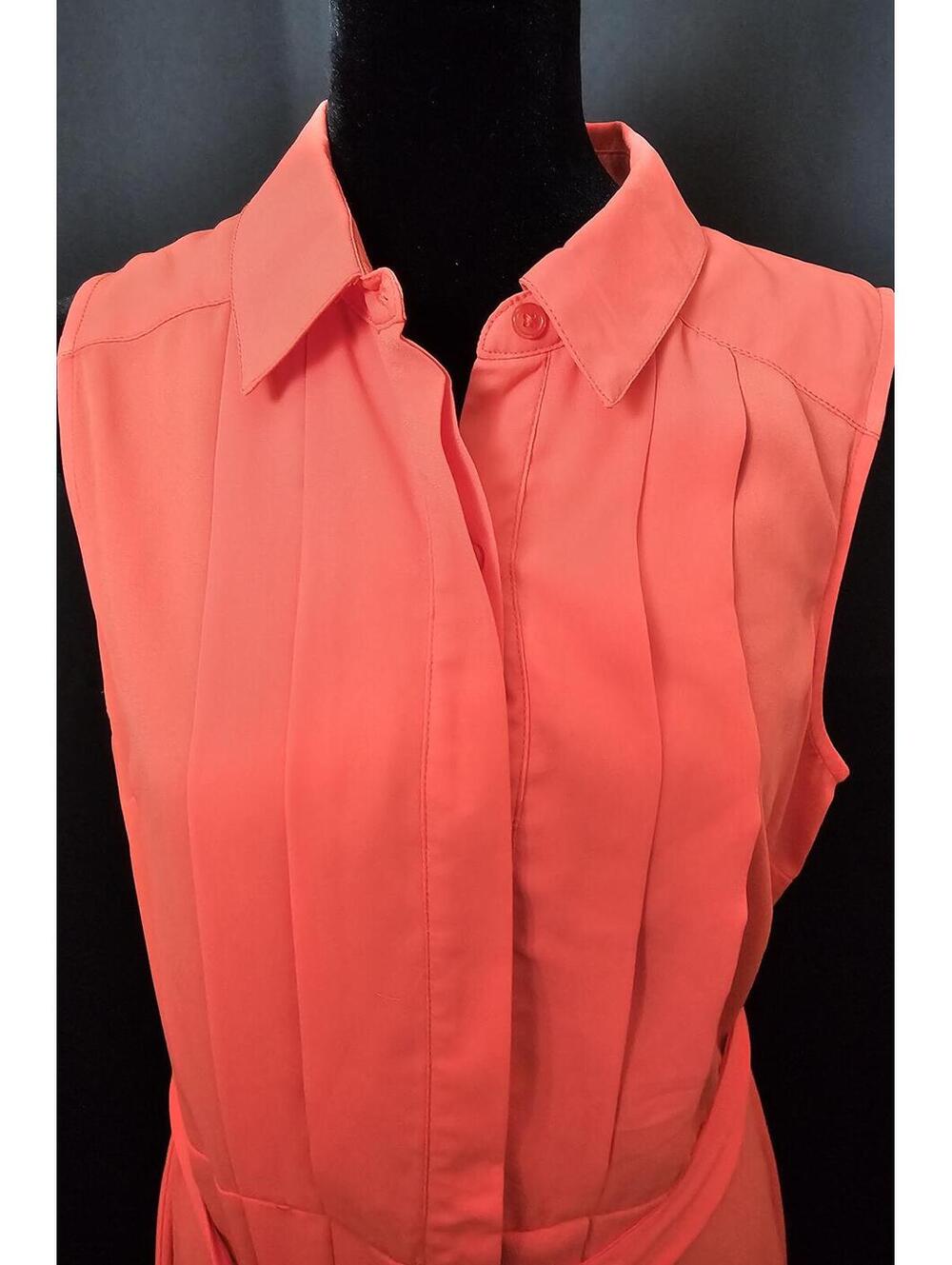 Nanette Lepore Dress Red Womens Size 10 Wrap